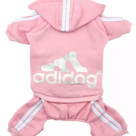 Adidog Pet Track Suit for Dogs - Picture 2 of 7